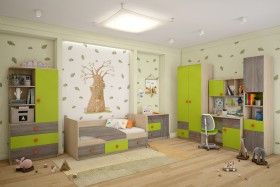 Детская комната Пуговка в Брянске - bryansk.katalogmebeli.com | фото