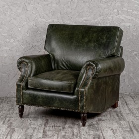 Кресло кожаное Лофт Аристократ (ширина 1070 мм) в Брянске - bryansk.katalogmebeli.com | фото