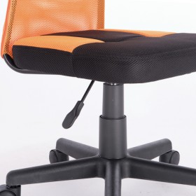 Кресло компактное BRABIX Smart MG-313 (черный, оранжевый) в Брянске - bryansk.katalogmebeli.com | фото 5