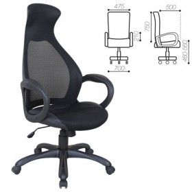 Кресло офисное BRABIX Genesis EX-517 (черное) в Брянске - bryansk.katalogmebeli.com | фото