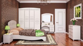 Модульная спальня Каролина в Брянске - bryansk.katalogmebeli.com | фото