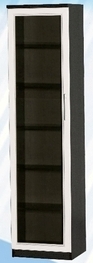 Шкаф средний со стеклодверью ДЛЯ ГОСТИНОЙ ШСС-450 Венге/Дуб выбеленный в Брянске - bryansk.katalogmebeli.com | фото